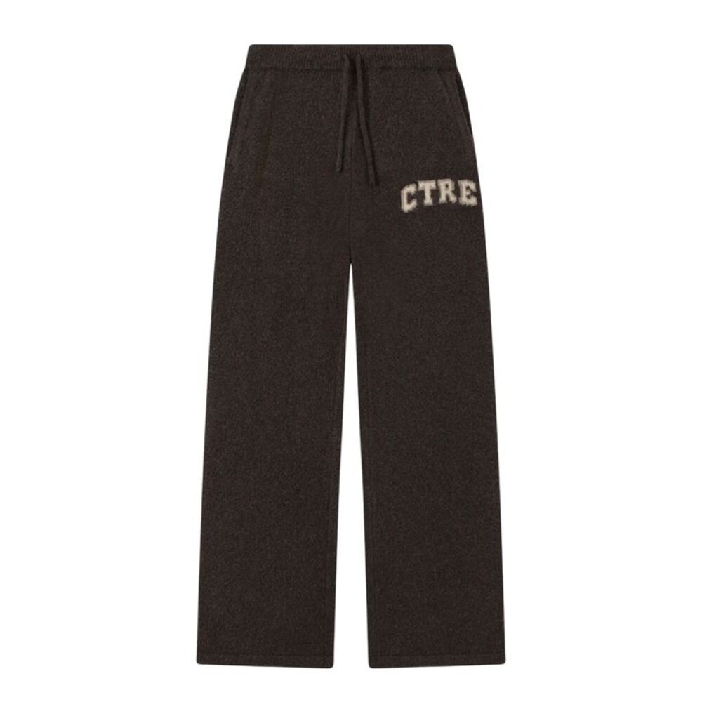 Couture Club Womens/Ladies CTRE Knitted Joggers / Brown